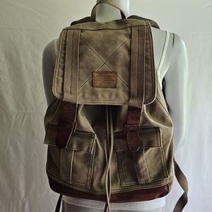 LUCKY BRAND CANVAS BACKPACK